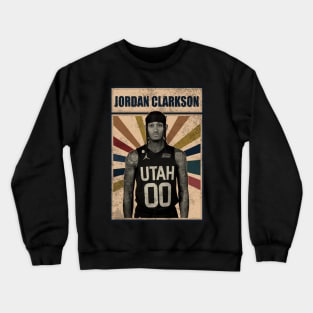 Utah Jazz Jordan Clarkson Crewneck Sweatshirt